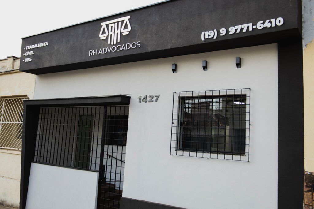 Fachada do escritório RH Advogados em Piracicaba SP